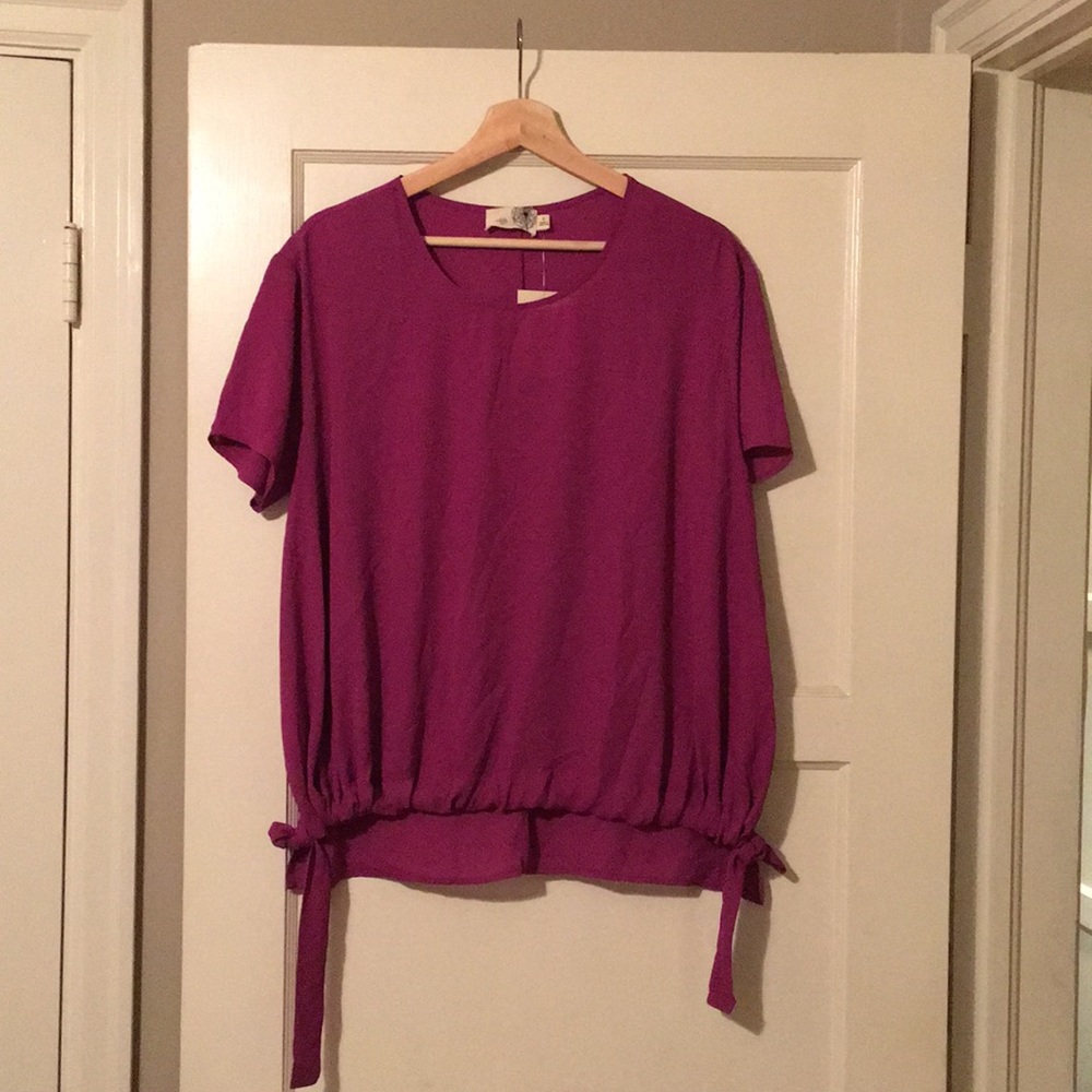 Purple blouse